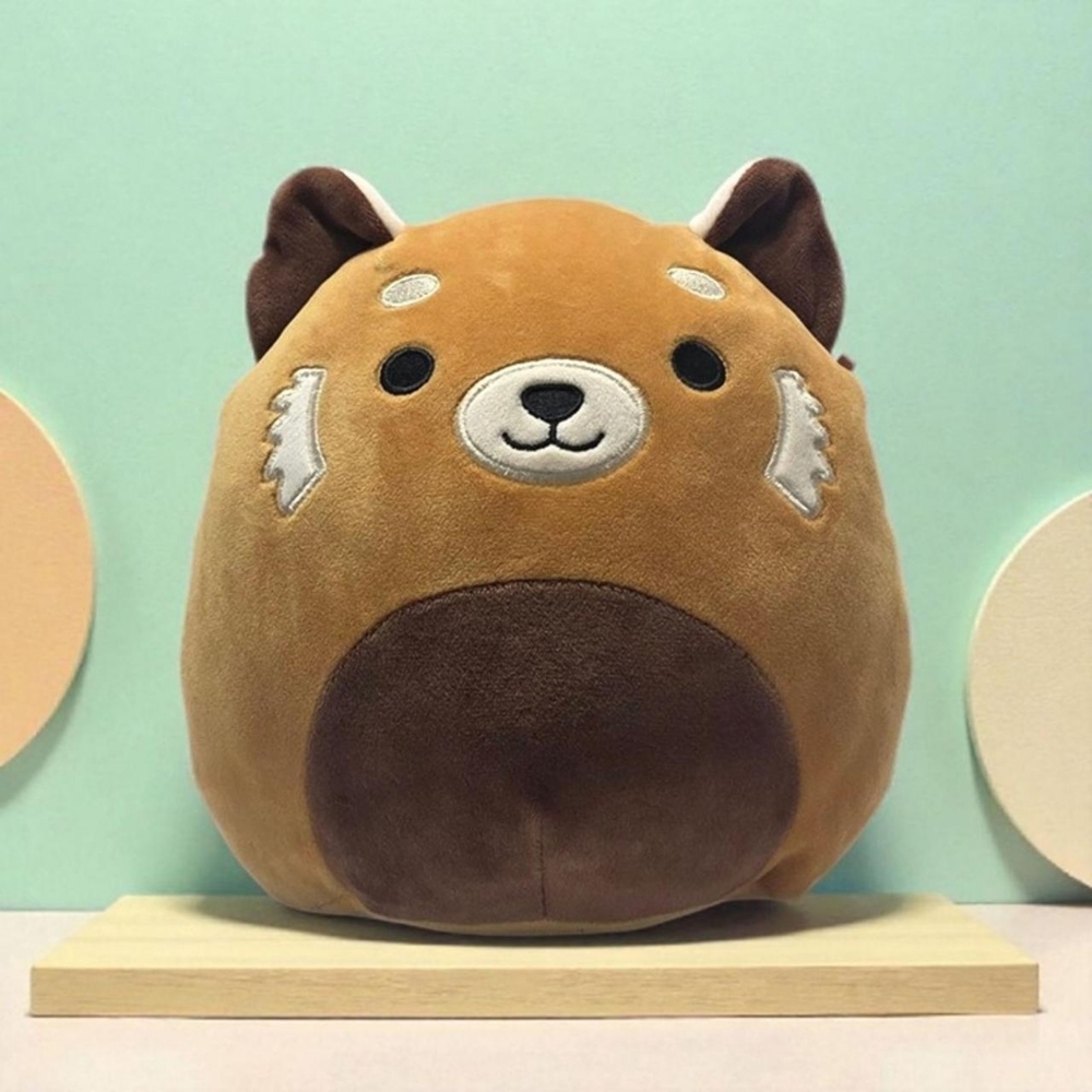 Squishmallows RARE Seth Red Panda Squishmallow 8" Kellytoy Animal Plush Toy